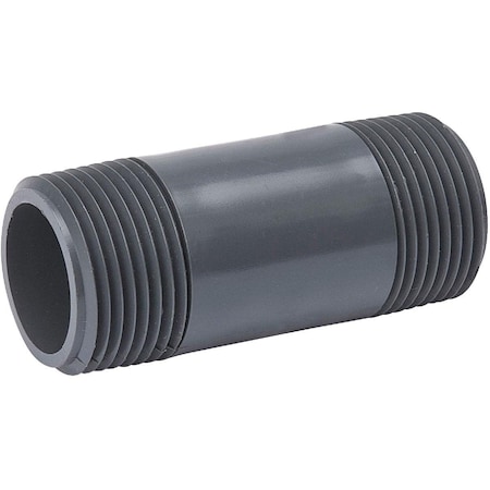 B & K 3/4 In. x 6 In. Schedule 80 PVC Nipple 404-060
